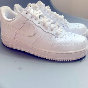 Nike Air Force 1’s, Worn less than 10x.